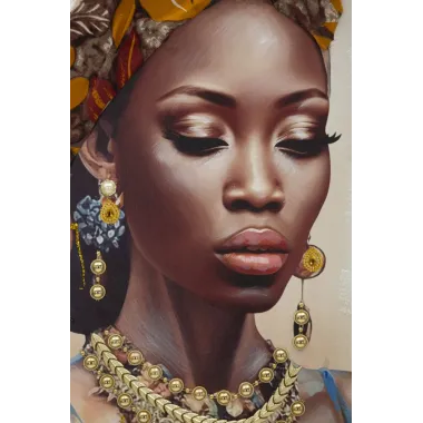 OBRAZ NA PŁÓTNIE W RAMIE AYDA -A- 72X4,5X102 cm